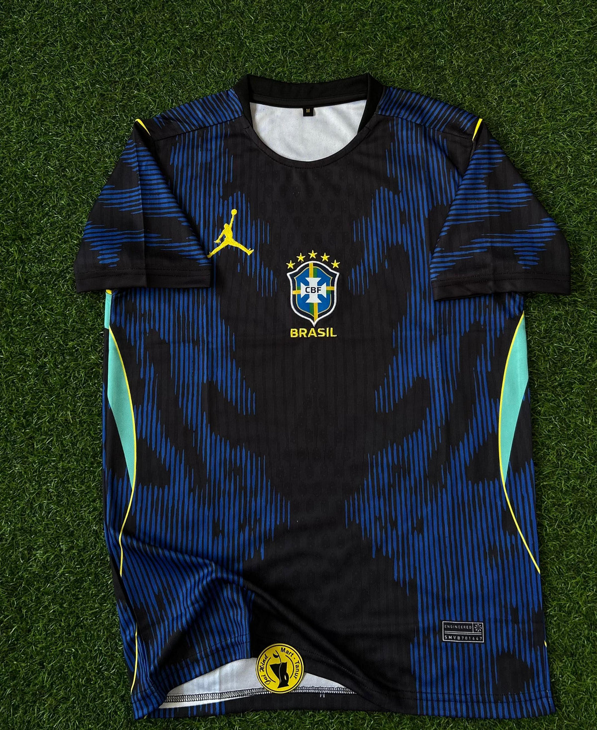 BRAZIL 2026 WORLD CUP AWAY KIT. HALF SLEEVE EMBROIDERY