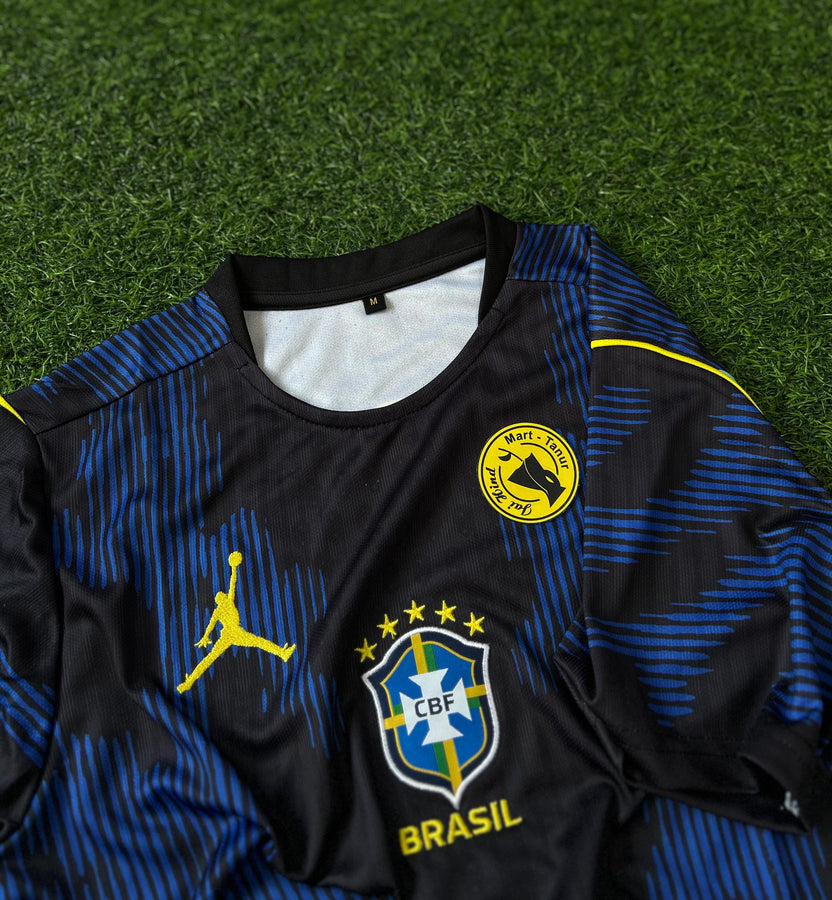BRAZIL 2026 WORLD CUP AWAY KIT. HALF SLEEVE EMBROIDERY