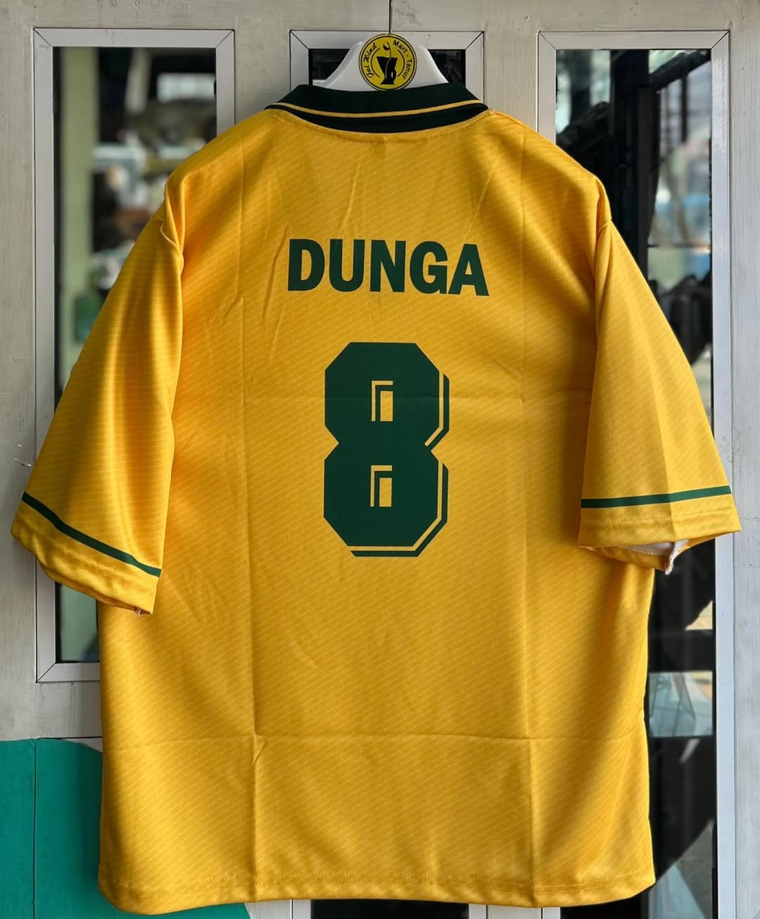 BRAZIL 1994 WORLD CUP VINTAGE KIT, FIVESLEEVE POLO EMBROIDERY