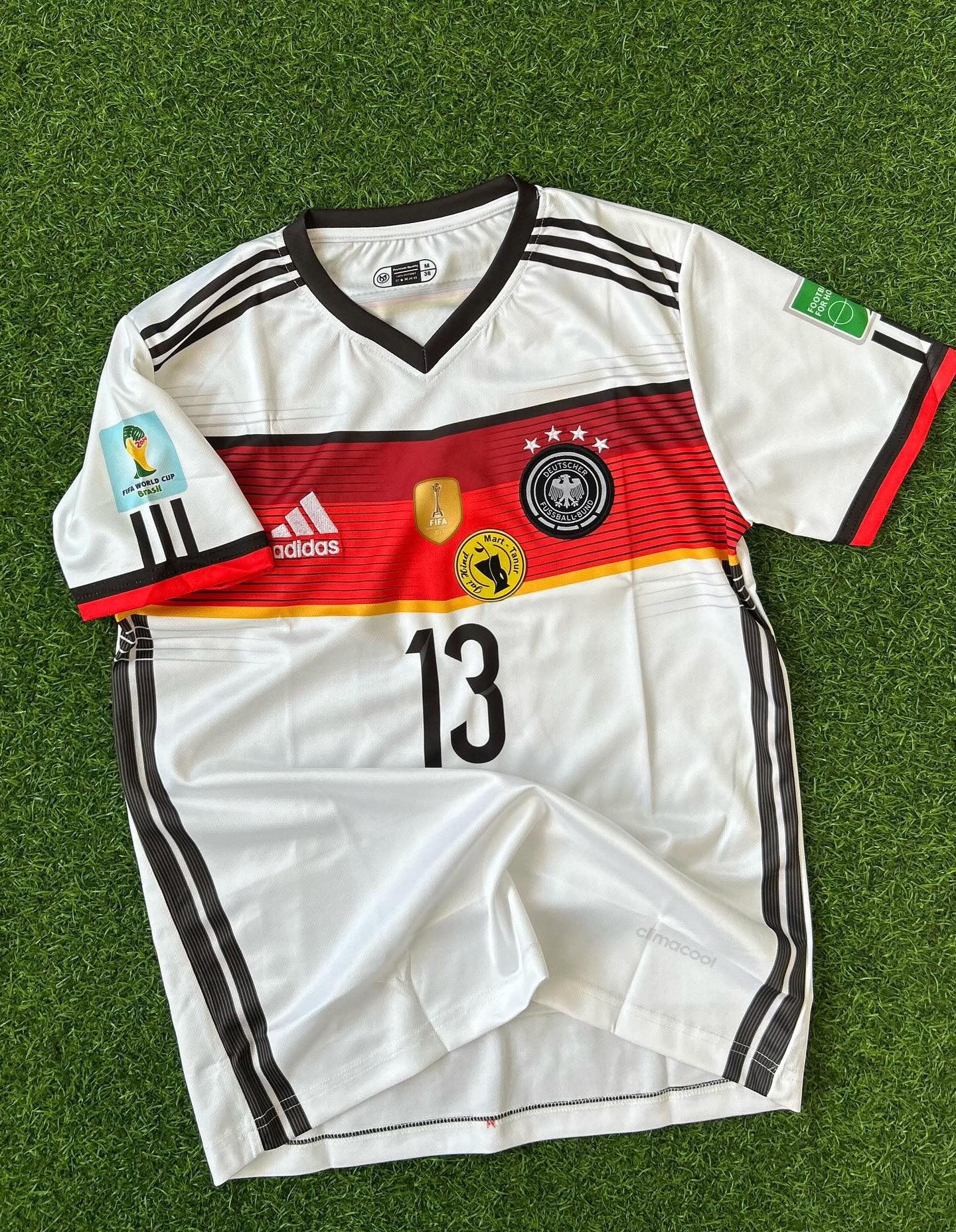 GERMANY 2014 WORLD CUP HOME KIT, HALFSLEEVE EMBROIDERY