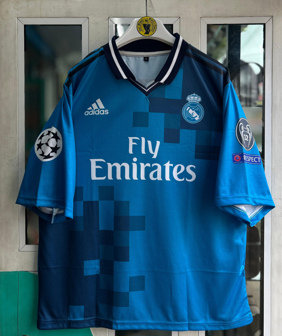 REAL MADRID VINTAGE SPECIAL, RONALDO TRIBUTE KIT. FIVESLEEVE POLO SUBLIMATION