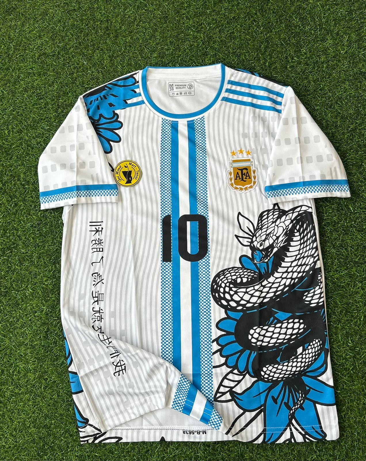ARGENTINA SPECIAL EDITION-COBRA. HALFSLEEVE EMBROIDERY