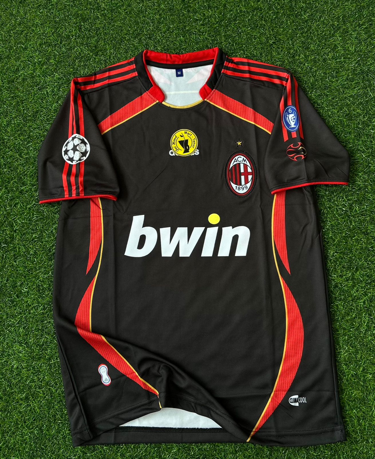 AC MILAN 2006-07 THIRD KIT, HALFSLEEEVE EMBROIDERY