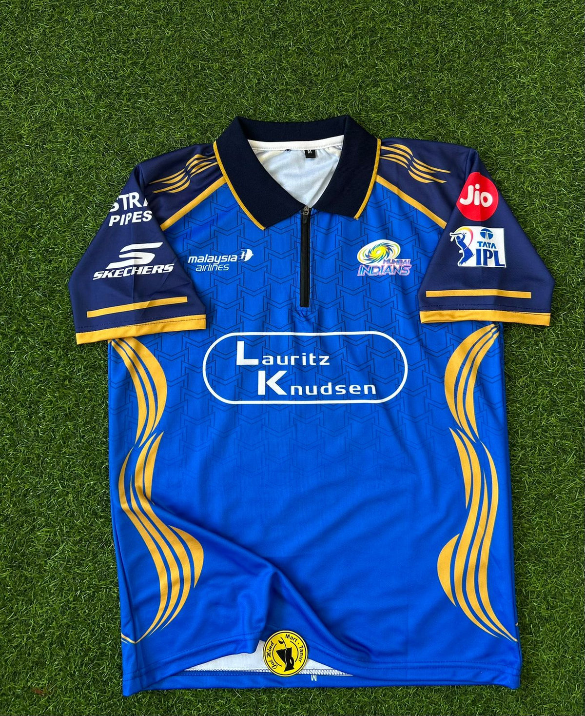 MUMBAI INDIANS 2026 IPL KIT, HALFSLEEVE POLO SUBLIMATION