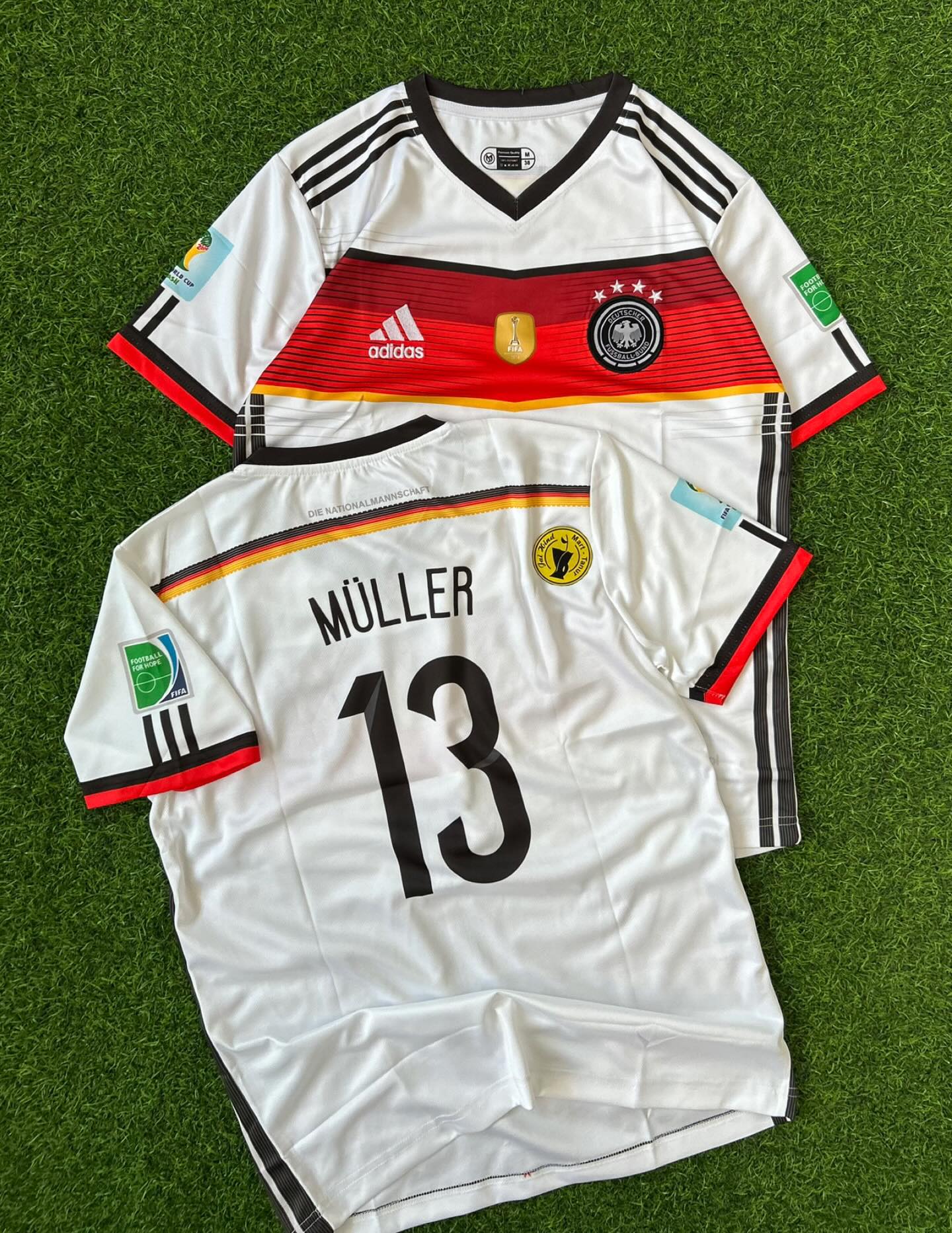 GERMANY 2014 WORLD CUP HOME KIT, HALFSLEEVE EMBROIDERY