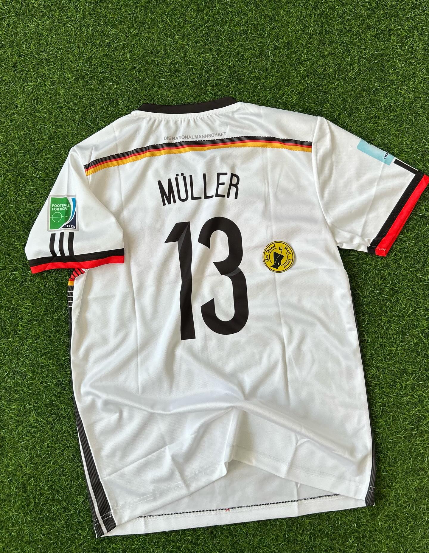 GERMANY 2014 WORLD CUP HOME KIT, HALFSLEEVE EMBROIDERY