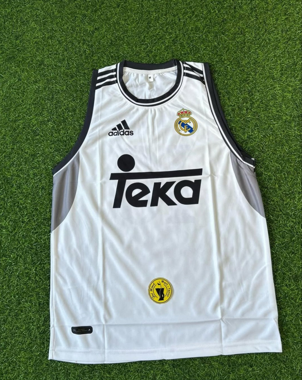 REAL MADRID RETRO SLEEVLESS KIT(FIGO)FULLSUBLIMATION