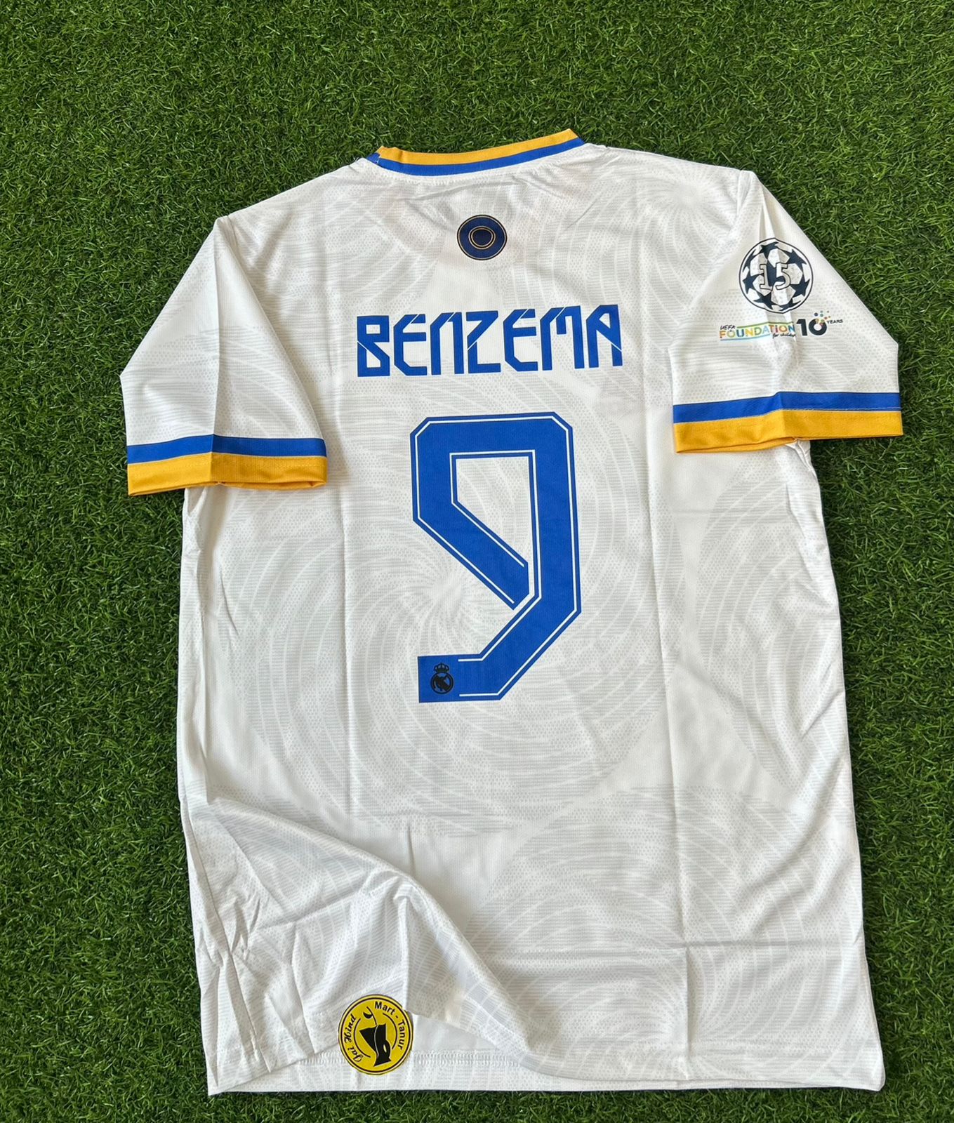 REAL MADRID 2021-22 HOME KIT, HALFSLEEVE EMBROIDERY