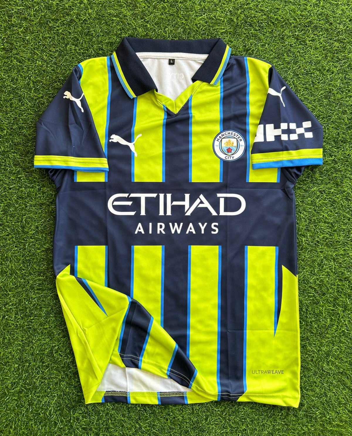 MAN CITY 2024-25 AWAY KIT, HALFSLEEVE POLO SUBLIMATION