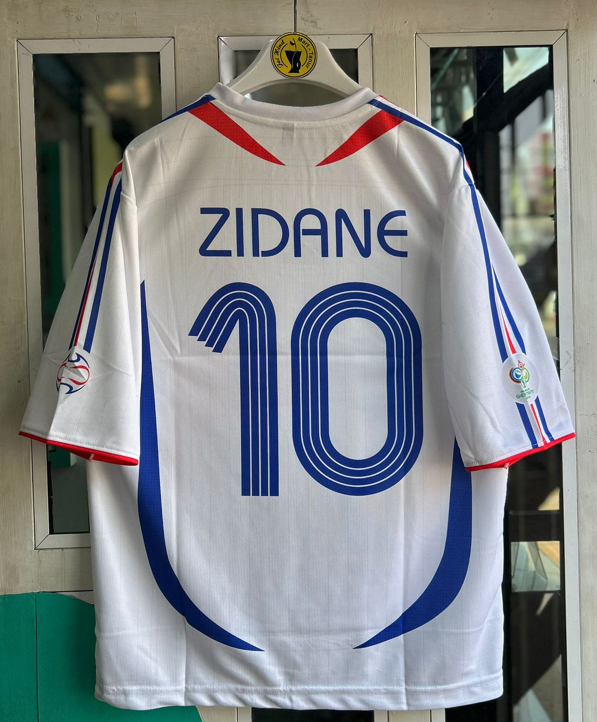 FRANCE 2006 WORLD CUP HOME KIT, FIVESLEEVE POLO EMBROIDERY