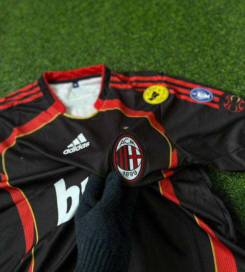 AC MILAN 2006-07 THIRD KIT, HALFSLEEEVE EMBROIDERY