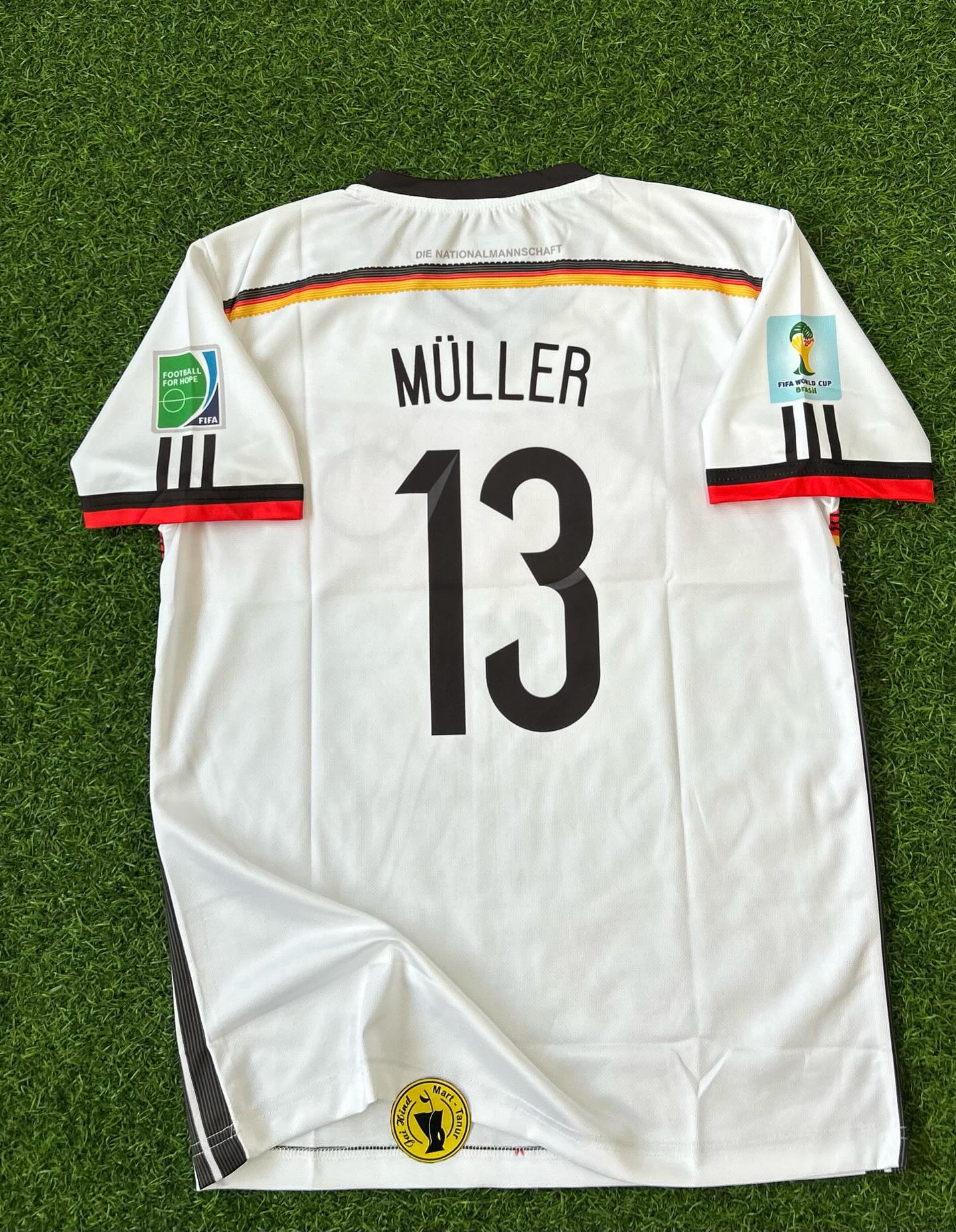 GERMANY 2014 WORLD CUP HOME KIT, HALFSLEEVE EMBROIDERY