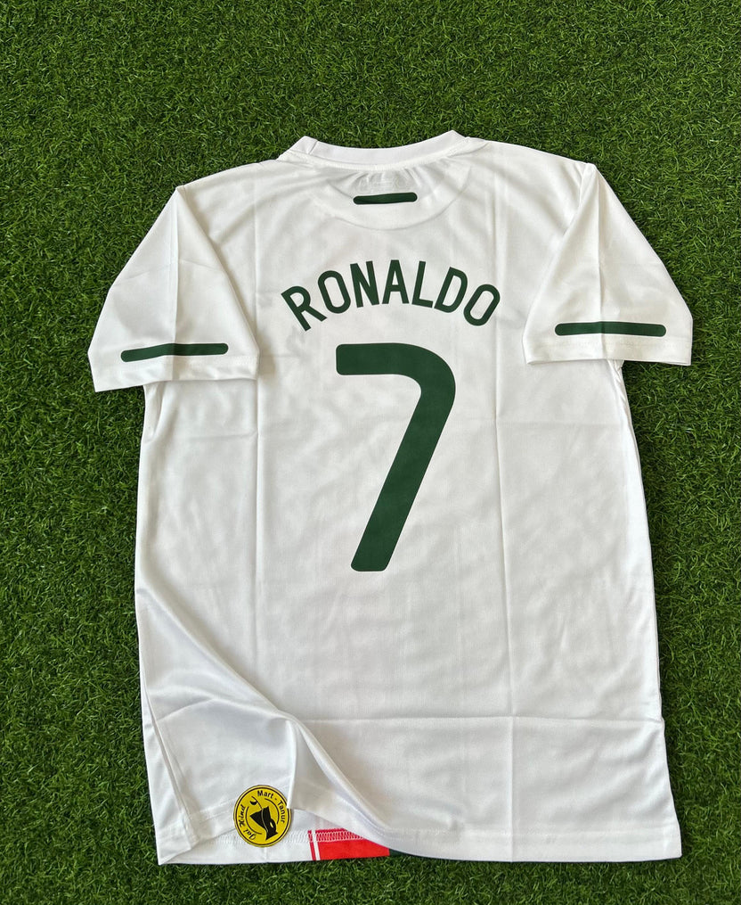 PORTUGAL 2010 WORLD CUP AWAY KIT, HALFSLEEVE EMBROIDERY