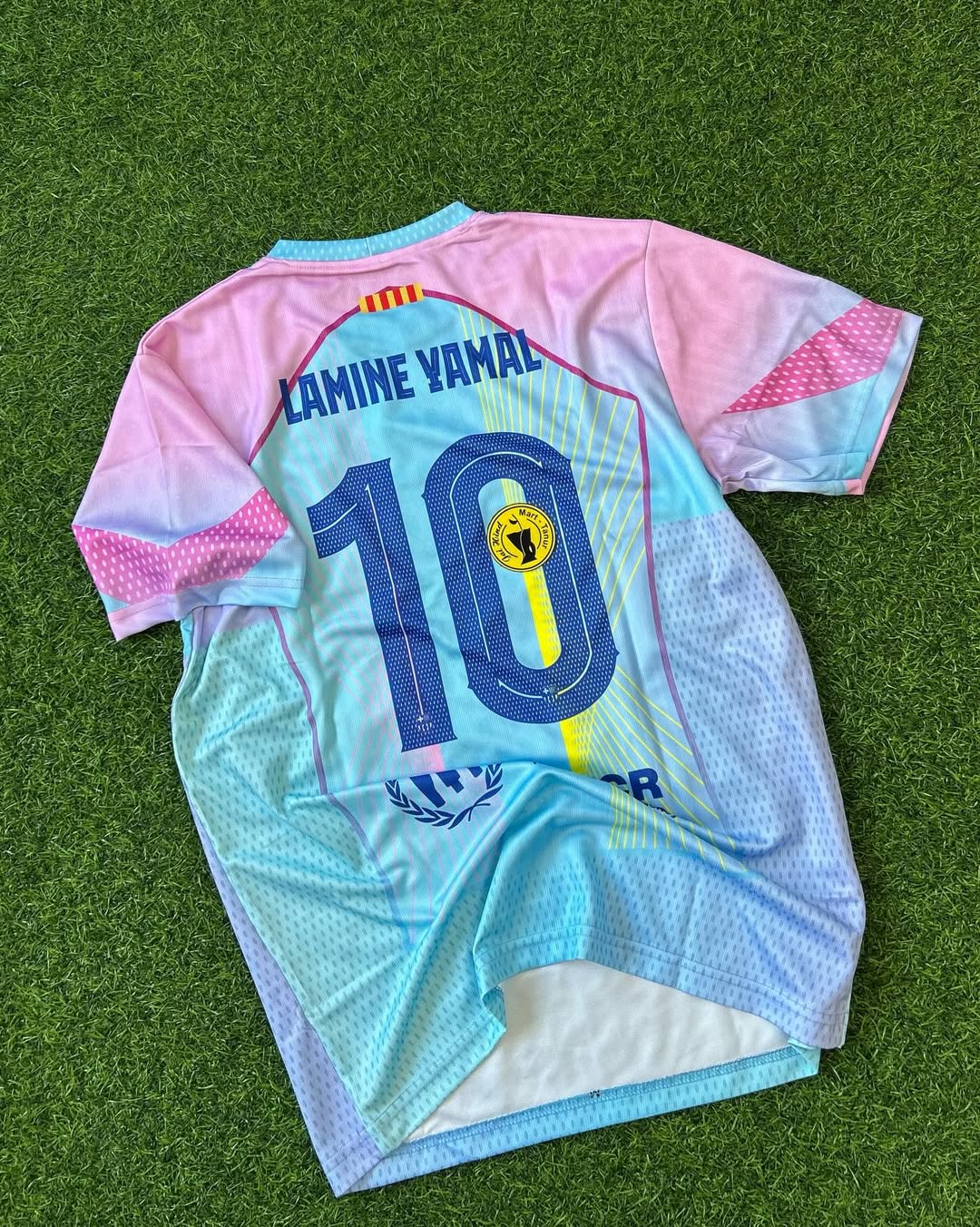 BARCELONA SPECIAL KIT YAMAL HALFSLEEVE EMBROILEDERY