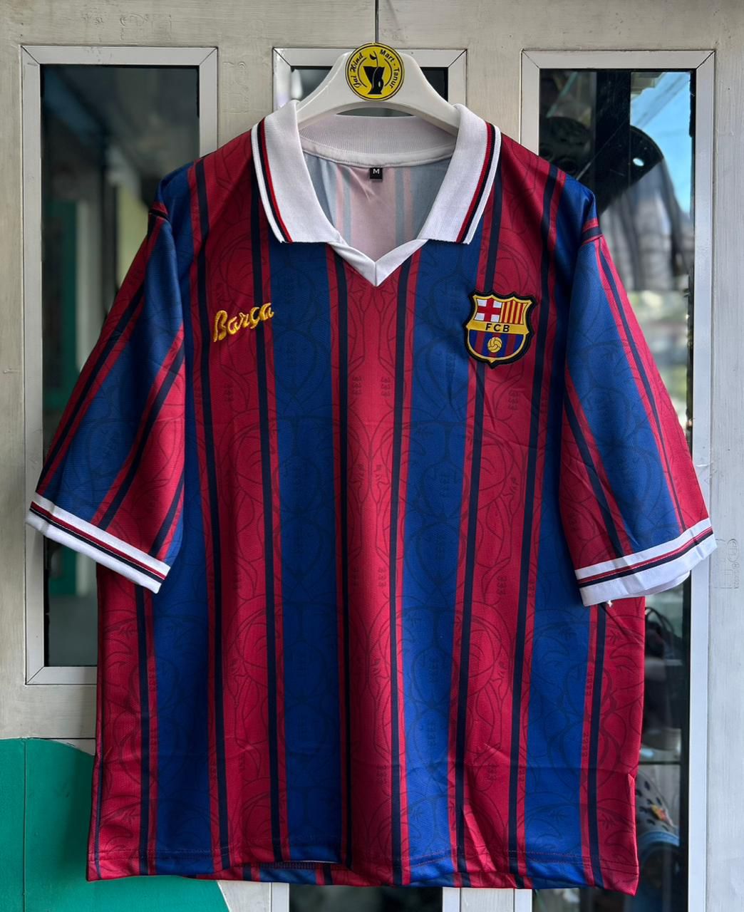 BARCELONA 125TH ANNIVERSARY CRUYFF EDITION FIVE-SLEEVE EMBRODERY POLO