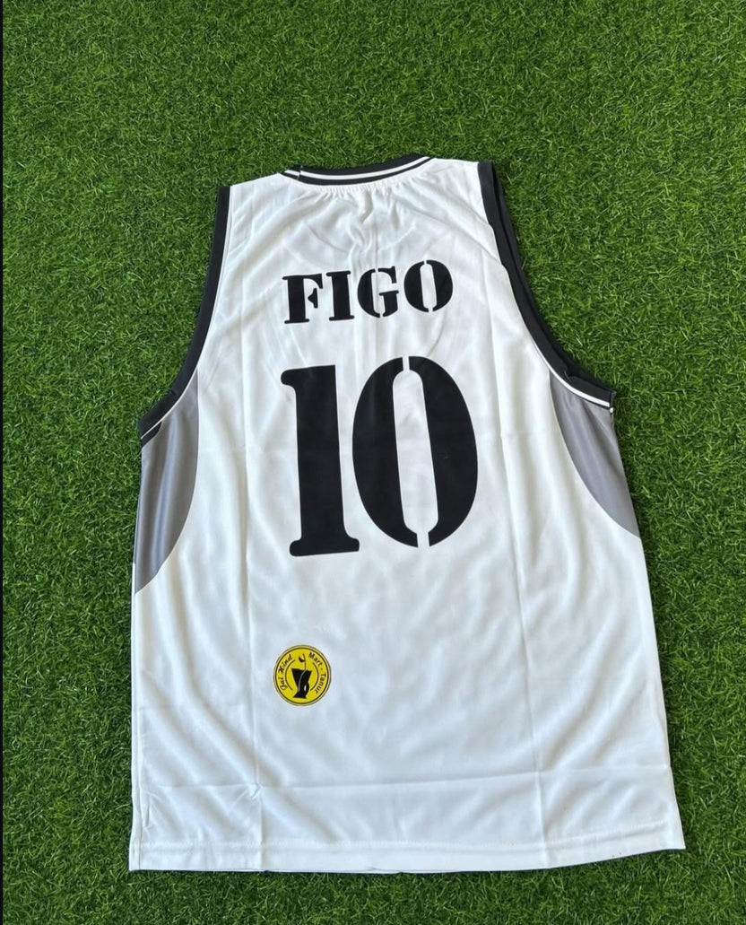REAL MADRID RETRO SLEEVLESS KIT(FIGO)FULLSUBLIMATION