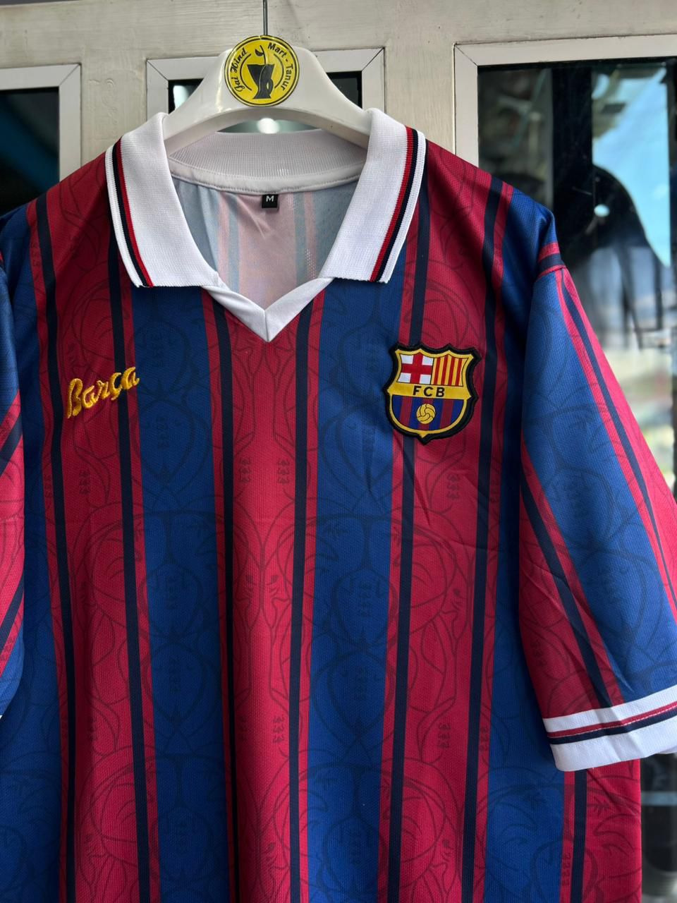 BARCELONA 125TH ANNIVERSARY CRUYFF EDITION FIVE-SLEEVE EMBRODERY POLO
