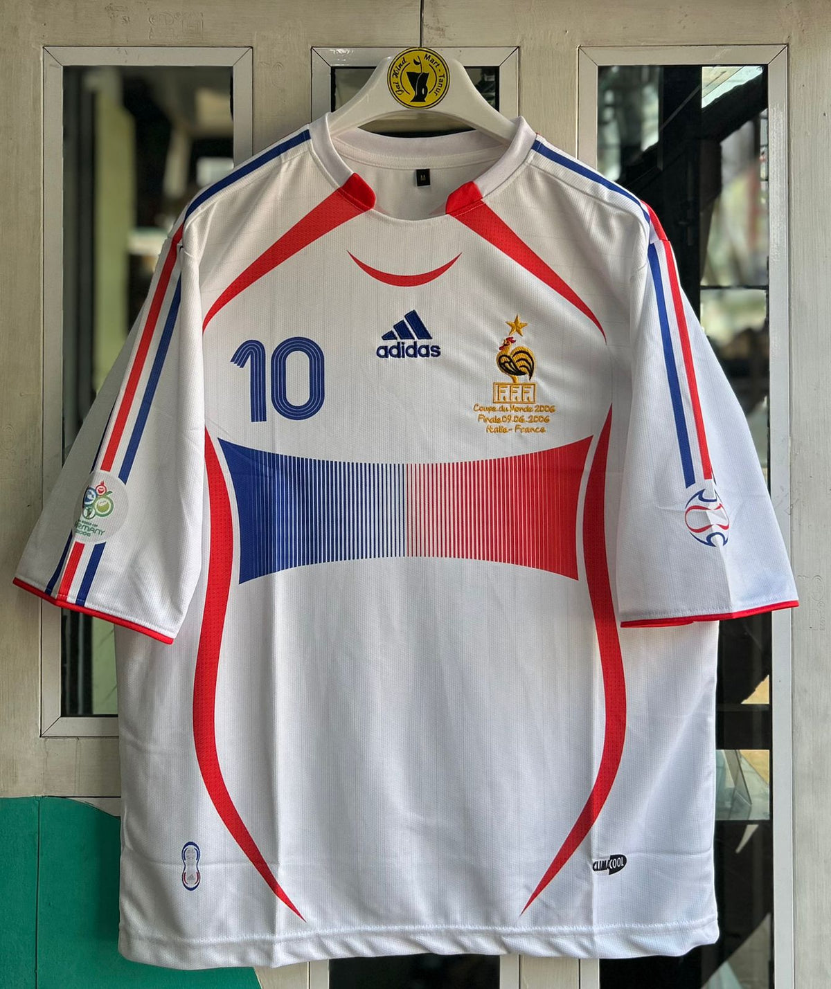FRANCE 2006 WORLD CUP HOME KIT, FIVESLEEVE POLO EMBROIDERY