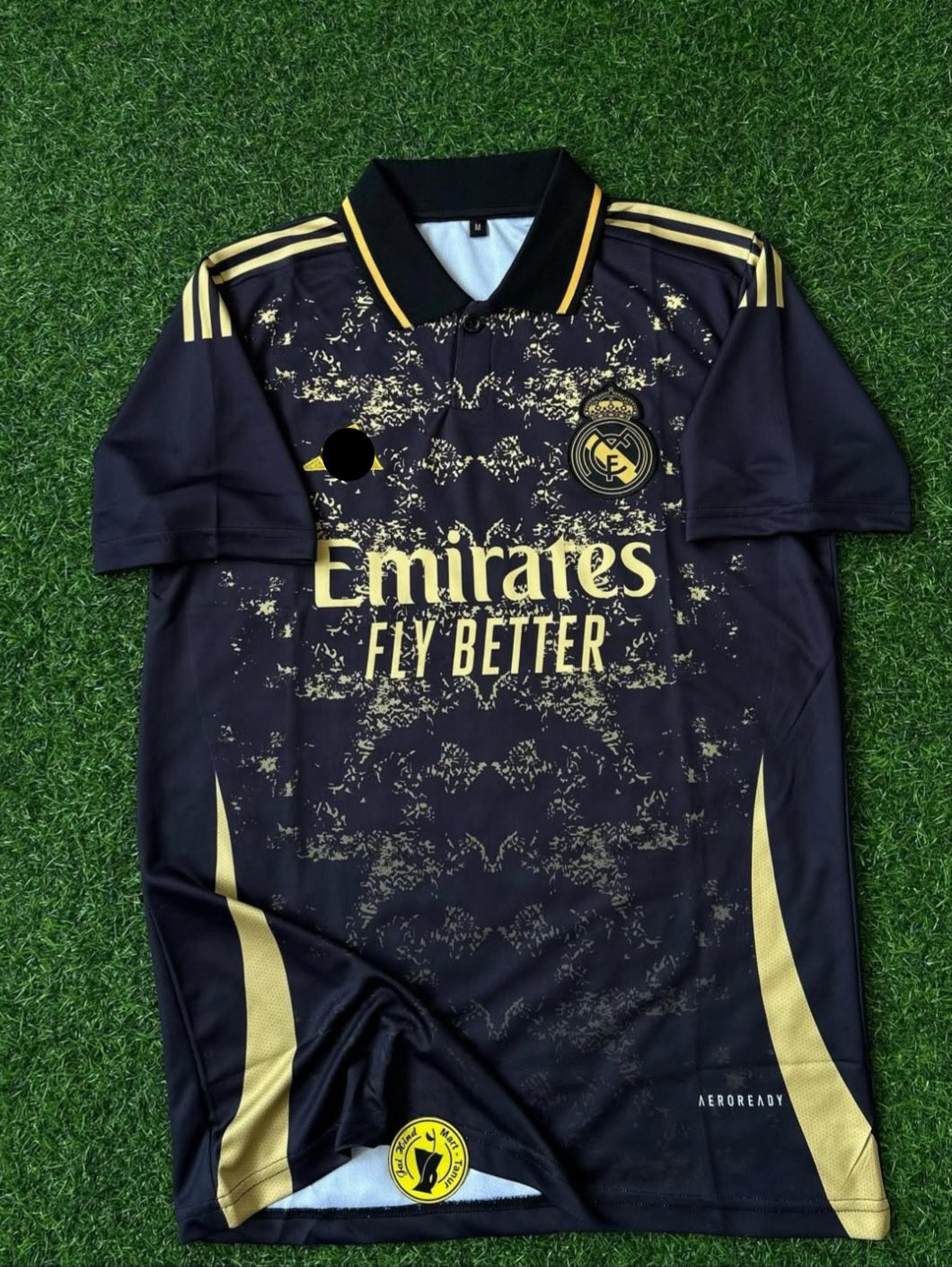 REAL MADRID STARLIGHT SPECIAL EDITION , HALFSLEEVE POLO EMBROIDERY