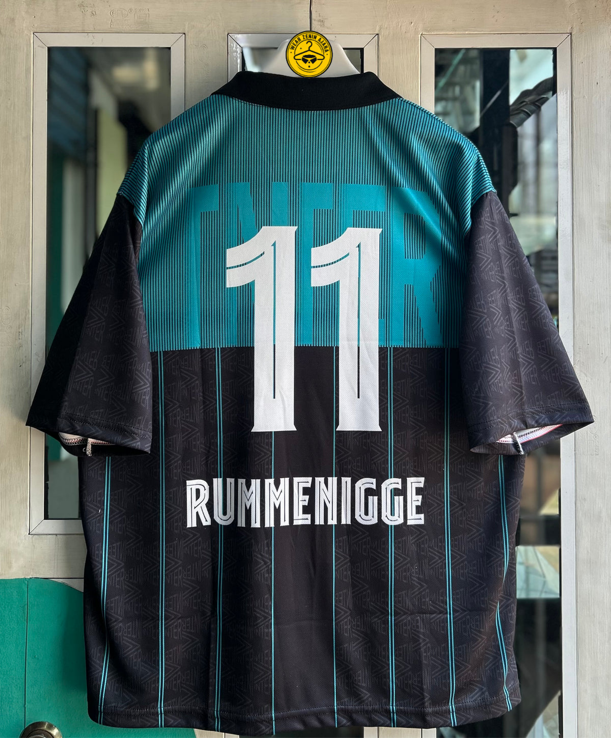 INTERMILAN 1991-92 THIRD KIT, FIVESLEEVE POLO SUBLIMATION