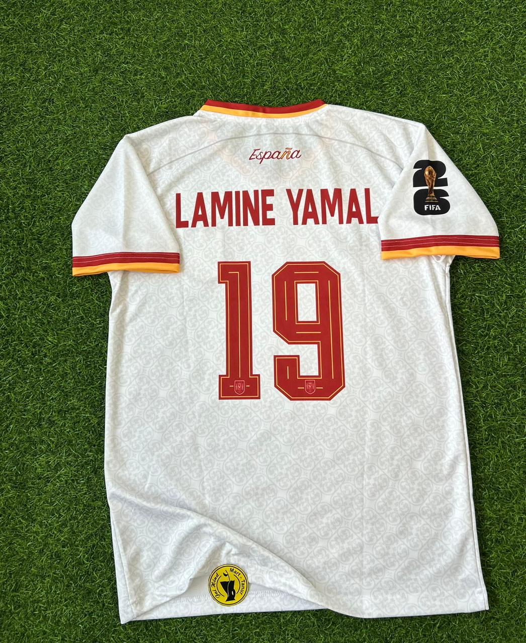 SPAIN 2026 WORLD CUP AWAY KIT, HALFSLEEVE EMBROIDERY