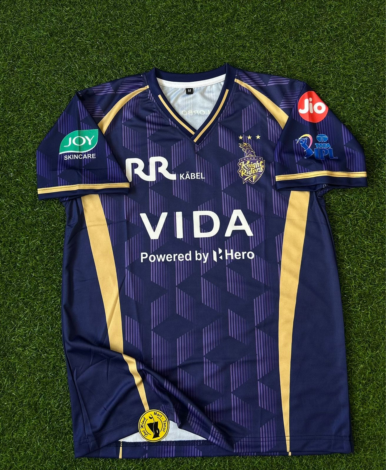IPL Kolkata Knight Riders (KKR) Cricket Jersey – Half Sleeve Sublimation