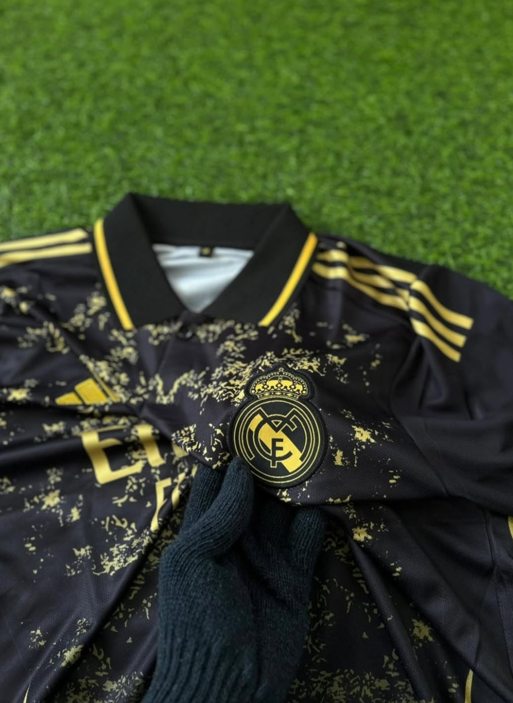 REAL MADRID STARLIGHT SPECIAL EDITION , HALFSLEEVE POLO EMBROIDERY